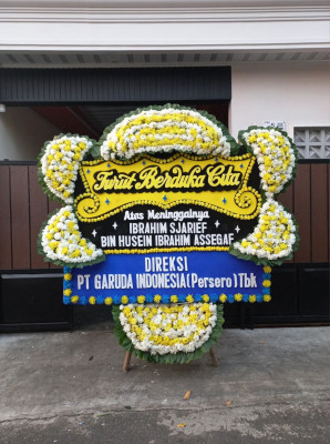 Papan Bunga Duka di Cihamerang